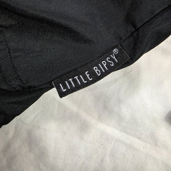 Little Bipsy Collection Bots 2T-3T Black Jacket Lightweight Windbreaker Coat - Picture 5 of 5